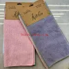 30*30cm plain lockedge cleaning cloth, kitchen pot scrubbing cloth, scouring pad, cleaning cloth, wiping cloth, dishwashing cloth Specification image